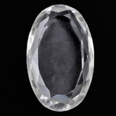 CRYSTAL BOTH SIDE TABLE CUT OVAL 24X15MM 18.51 Cts.
