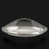 CRYSTAL BUFFTOP ZIP CUT BACK MARQUISE 20X12MM 9.89 Cts.