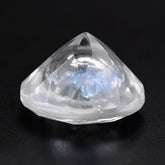 CRYSTAL CUT ROUND WITH (INSIDE SWISS BLUE TOPAZ CUT ROUND 1.50MM) 8MM 1.81 Cts.