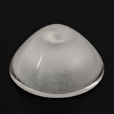 CRYSTAL ROUND CAB WITH HOLE AT BOTTOM 14MM 6.64 Cts.