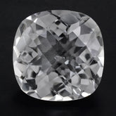 CRYSTAL CHECKER CUT CUSHION 16MM 14.63 Cts.