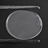 CRYSTAL OVAL PLATES 12X10MM 4.23 Cts.