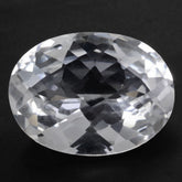 CRYSTAL CHECKER CUT OVAL 20X15MM 15.04 Cts.