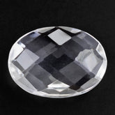 CRYSTAL BRIOLETTE OVAL WITH GROOVE IN GIRDLE 14X10MM 6.39 Cts.