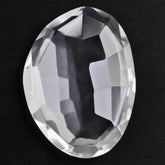 CRYSTAL IRREGULAR CUT OVAL 18X13MM 7.14 Cts.