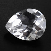 CRYSTAL CHECKER CUT PEAR 10X8MM 2.05 Cts.