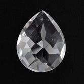 CRYSTAL CHECKER CUT PEAR 10X8MM 2.05 Cts.