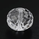 CRYSTAL FACETED ROUNDEL (FULL DRIL) 6.50MM 1.65 Cts.