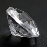 CRYSTAL CHECKER CUT ROUND 8MM 1.60 Cts.
