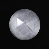 CRYSTAL ROSE CUT ROUND CAB WITH FROSTED BOTTOM 8MM 1.53 Cts.