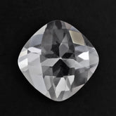 CRYSTAL CHECKER CUT CUSHION 8MM 1.88 Cts.