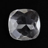 CRYSTAL CHECKER CUT CUSHION 6MM 0.86 Cts.