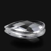 CRYSTAL BRIOLETTE PEAR WITH GROOVE IN GIRDLE 14X9MM 4.69 Cts.
