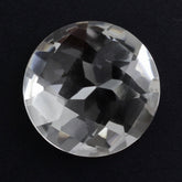 CRYSTAL CHECKER CUT ROUND 11MM 4.51 Cts.