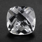CRYSTAL CHECKER CUT CUSHION 9MM 2.67 Cts.
