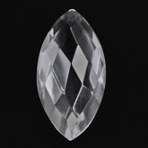 CRYSTAL CHECKER MARQUISE CAB 15X7.50MM 3.07 Cts.