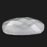 CRYSTAL CHECKER CUSHION CAB WITH FROSTED BOTTOM 16MM 7.15 Cts.