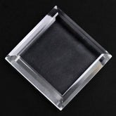 CRYSTAL SQUARE PLATES 18MM 15.35 Cts.