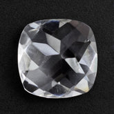 CRYSTAL CHECKER CUT CUSHION 8MM 1.96 Cts.