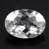 CRYSTAL CHECKER CUT OVAL 14X10MM 4.70 Cts.