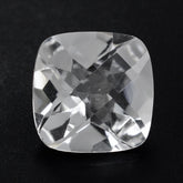 CRYSTAL CHECKER CUT CUSHION 9MM 2.76 Cts.