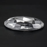 CRYSTAL ROSE CUT OVAL CAB 20X15MM 11.58 Cts.
