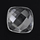 CRYSTAL CHECKER CUSHION CAB 10MM 2.81 Cts.