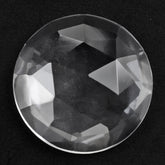 CRYSTAL ROSE CUT ROUND CAB 14MM 8.28 Cts.