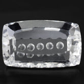 CRYSTAL BUBBLE LINE CUSHION (DES#124) 16X10MM 8.34 Cts.