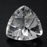 CRYSTAL TRIANGLE TOP DIAMOND CUT BACK TRILLION 10MM 3.05 Cts.