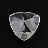 CRYSTAL TRIANGLE TOP DIAMOND CUT BACK TRILLION 10MM 3.05 Cts.