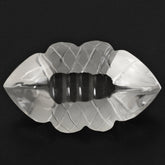 CRYSTAL BUFFTOP FISH CARVED BACK MARQUISE (DES#111) 20X11.50MM 10.17 Cts.