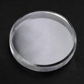 CRYSTAL ROUND PLATE 20MM 13.96 Cts.