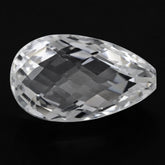 CRYSTAL BRIOLETTE HIGH DOME (HALF DRILL) 25X15MM 26.15 Cts.
