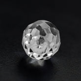 CRYSTAL FACETED DROPS (FULL DRILL 0.60MM) 6X4MM 0.65 Cts.