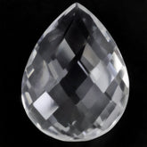CRYSTAL BRIOLETTE PEAR 20X15MM 11.85 Cts.