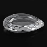CRYSTAL BOTH SIDE TABLE CUT PEAR 22MM 16.41 Cts.