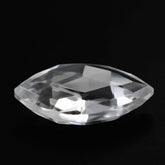 CRYSTAL ROSE CUT BRIOLETTE IRREGULAR ONION SHAPE 14X9MM 3.09 Cts.