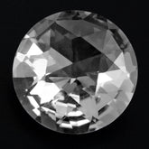 CRYSTAL HIGH DOME ROSE CUT ROUND (DES#17) 12MM 5.20 Cts.