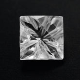 CRYSTAL CHECKER TOP PRINCESS BACK LAZER CUT SQUARE (DES#20) 6MM 1.08 Cts.