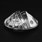 CRYSTAL FLAT BUFFTOP SUPPER BUBBLE OVAL (DES#115)14X10MM 5.62 Cts.