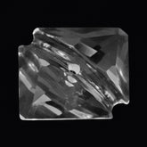 CRYSTAL OCTAGON CABS WITH CARVED BELT (FULL DRILL 1MM) (DES#27) 12X10MM 4.33 Cts.