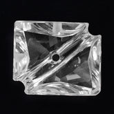 CRYSTAL OCTAGON CABS WITH CARVED BELT (FULL DRILL 1MM) (DES#27) 12X10MM 4.33 Cts.