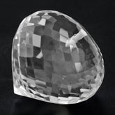 CRYSTAL ONION DROPS (HALF DRILL 1.1MM) (DES#150) 18X17MM 33.93 Cts.
