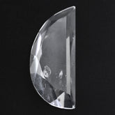 CRYSTAL TABLE CUT FANCY HALF PEAR CAB FLAT BOTTOM (SI) 19.60X8.20MM 6.12Cts.