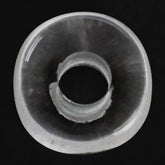 CRYSTAL ORGANIC ROUND BEADS (SI/HI) (DES#155) 14MM 9.75 Cts.
