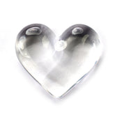 CRYSTAL QUARTZ PLAIN HEART CAB 29.90X25.55MM 53.85 Cts.