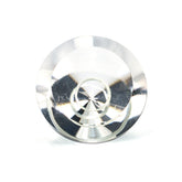 CRYSTAL QUARTZ SPIREL CUT ROUND 15.00MM 10.54 Cts.