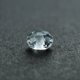 CRYSTAL QUARTZ FACETED ROUNDEL BEADS (FULL DRILL 1.00MM) 5X5MM 0.51 Cts.