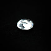 CRYSTAL ROCK QUARTZ ROSE CUT ROUND CAB (WHITE/CLEAN) 2.50X2.50 MM 0.07 CTS
